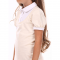 Детская блузка для девочки Vidoli от 7 до 12 лет Молочный G-15288S_молочный