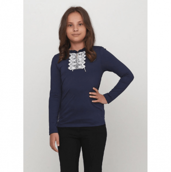 Детская блузка для девочки Vidoli от 7 до 11 лет Синий G-17552W