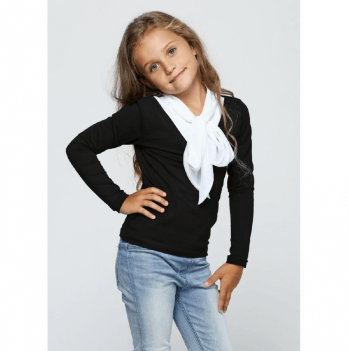 Детская блузка для девочки Vidoli от 7 до 12 лет Черный G-17554W