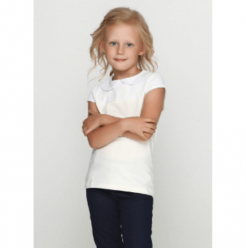 Детская блузка для девочки Vidoli от 8 до 12 лет Молочный G-18579S