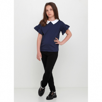 Детская блузка для девочки Vidoli от 10 до 11 лет Синий G-19592S