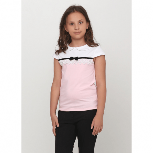 Детская блузка для девочки Vidoli от 8 до 12 лет Розовый G-19593S