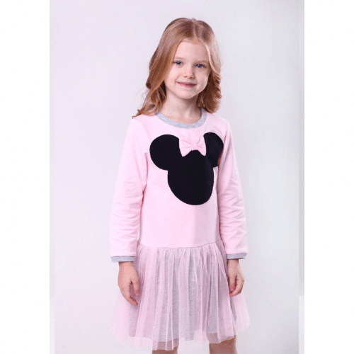 Детское платье для девочки Vidoli от 7 до 10 лет Розовый G-19836W-2