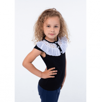 Детская блузка для девочки Vidoli от 7 до 12 лет Черный G-19598S