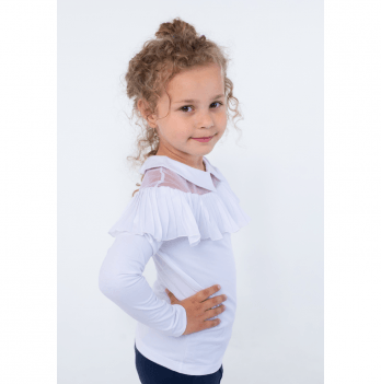 Детская блузка для девочки Vidoli от 7 до 11 лет Белый G-20919W