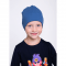 Шапка для мальчика Vidoli Демисезонная от 1 до 4 лет Светло синий K-2012W