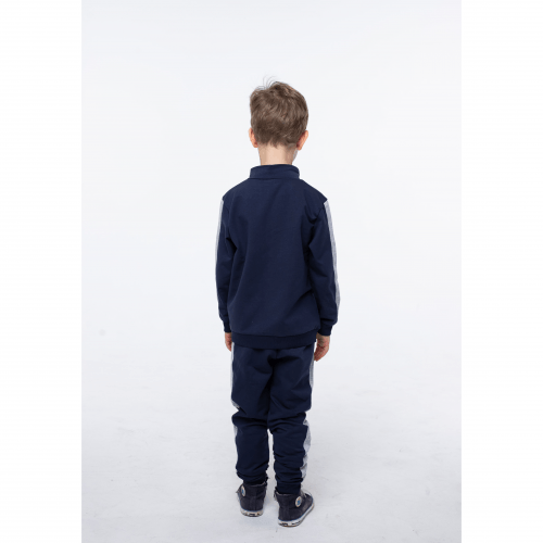 Детский спортивный костюм для мальчика из двунитки Vidoli от 9 до 11 лет Синий В-20630W