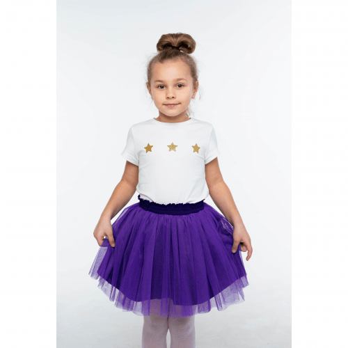 Юбка для девочки Vidoli от 3 до 6 лет Фиолетовый G-21870W