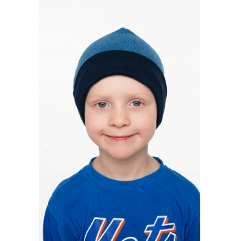 Шапка для мальчика Vidoli от 1 до 4.5 лет Синий К-2015W_синий
