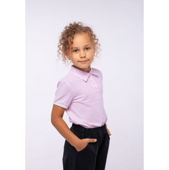 Детская футболка для девочки Vidoli Поло от 7 до 9 лет Розовый G-21934S