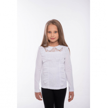 Детская блузка для девочки Vidoli от 7 до 11 лет Белый G-21933W