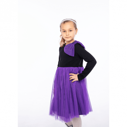 Детское платье для девочки Vidoli Фиолетовый от 4.5 до 7 лет G-21882W