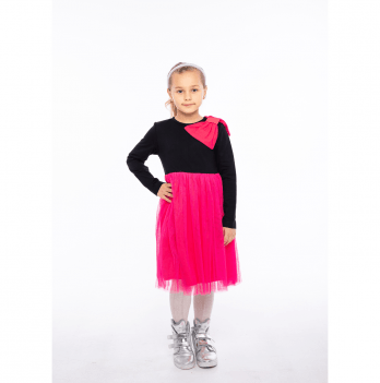 Детское платье для девочки Vidoli Малиновый от 4.5 до 7 лет G-21882W