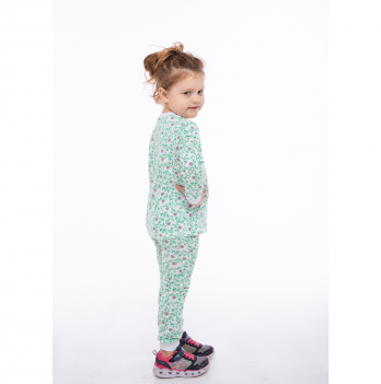 Пижама для девочки Vidoli от 3 до 4.5 лет Зеленый G-21658W