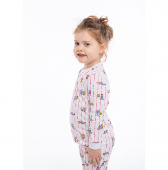 Пижама для девочки Vidoli от 4.5 до 7 лет Белый G-21659W
