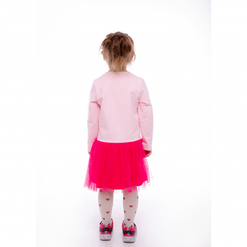 Детское платье для девочки Vidoli от 3.5 до 5.5 лет Розовый G-21888W