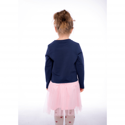 Детское платье для девочки Vidoli от 3.5 до 5.5 лет Синий G-21890W