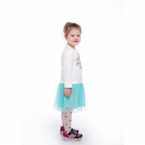 Детское платье для девочки Vidoli от 3.5 до 5.5 лет Молочный G-21892W