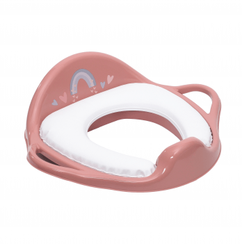 Мягкая накладка на унитаз Tega baby Метео Розовый ME-020-123