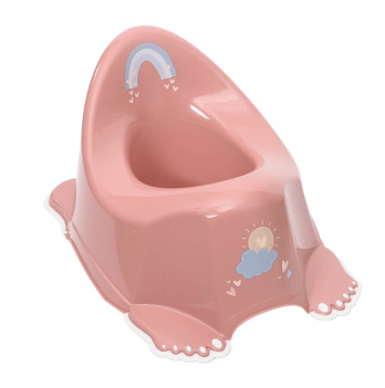 Музыкальный горшок с антискользящим покрытием Tega baby ЕСО Метео Розовый PO-079-123
