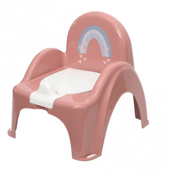 Музыкальный горшок стульчик Tega baby Метео Розовый PO-078-123