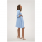Платье для беременных и кормящих Dianora со складками Голубой 2208 1599