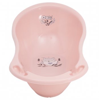Ванночка детская Tega baby Plus baby Маленькая лисица Розовый 102 см PB-LIS-005-130