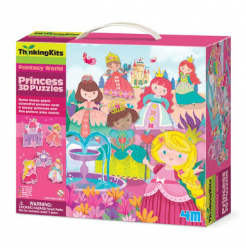 Пазлы для детей 4M Thinking Kits Принцессы 00-04718