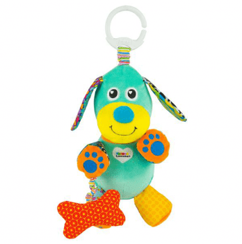 Детская игрушка на коляску Lamaze Собачка со звуком  L27023