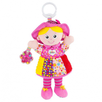 Детская игрушка на коляску Lamaze Кукла Эмили с погремушкой  L27026