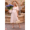 Летнее платье для беременных и кормящих Юла Мама Mary Пудровый DR-22.061