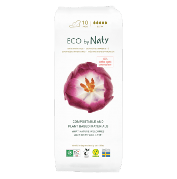 Гигиенические прокладки послеродовые Eco by Naty 10 шт 1451238530