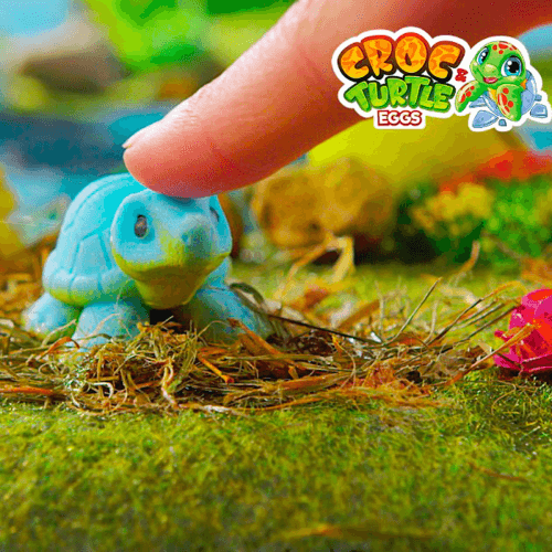 Растущая игрушка для детей #sbabam Крокодилы и черепахи в яйце T070-2019