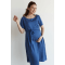 Летнее платье для беременных и кормящих To Be Синий 4182616