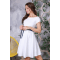 Летнее платье для беременных To Be Белый 4153001