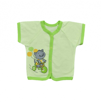 Кофточка для малышей с коротким рукавом Sweet Mario Зеленый от 0 до 9 мес 09-01