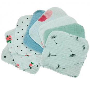 Набор муслиновых платочков для новорожденных Sweet Mario 5 шт 25-45-08