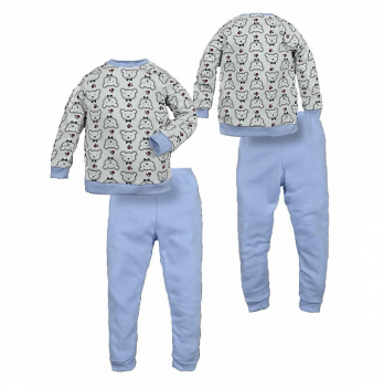 Детская пижама Sweet Mario Голубой от 1 до 4.5 лет 9-28-103
