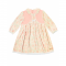 Платье детское Smil Чайная роза Розовый/Молочный 9 месяцев 120127