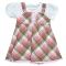 Летнее платье для девочки Дайс Розовый/Белый 1-1,5 года 00440015