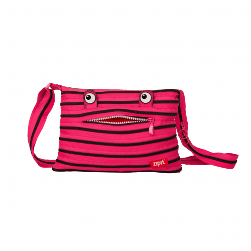 Женская сумка летняя Zipit Monsters Pink Begonia & Black Teeth Розовый ZBDM-3