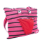 Женская сумка летняя Zipit Monsters Tote Beach Pink Begonia & Black Teeth Розовый ZBZM-2