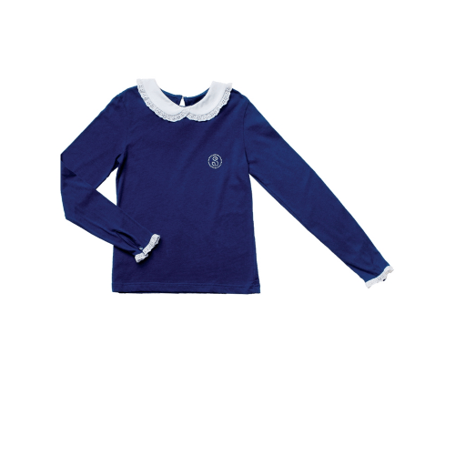 Детская блузка для девочки Smil Синий от 5 до 6 лет 114315