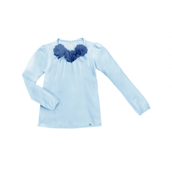 Детская блузка для девочки Smil Голубой на 14 лет 114469