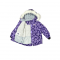 Зимняя куртка детская JOIKS с принтом Фиолетовый 7-9 лет PG2