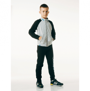Спортивный костюм для мальчика Smil Черный/Серый 2-3 года 117176
