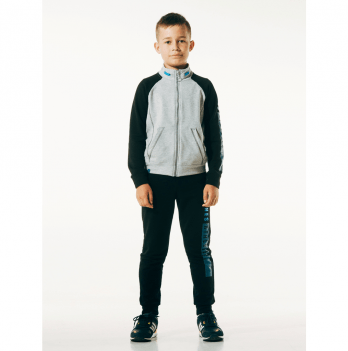 Спортивный костюм для мальчика Smil Черный/Серый 12-14 лет 117178