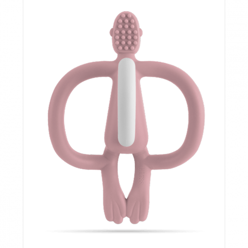 Прорезыватель для зубов Matchstick Monkey 10,5 см Розовый MM-T-010