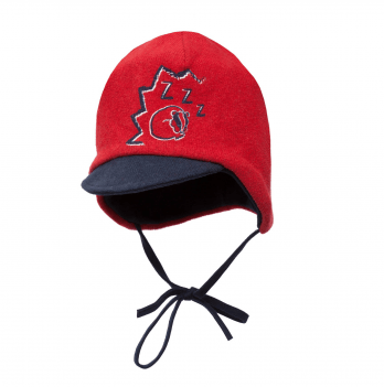Вязаная шапка детская демисезонная Broel Красный 9 мес - 1,5 года CD