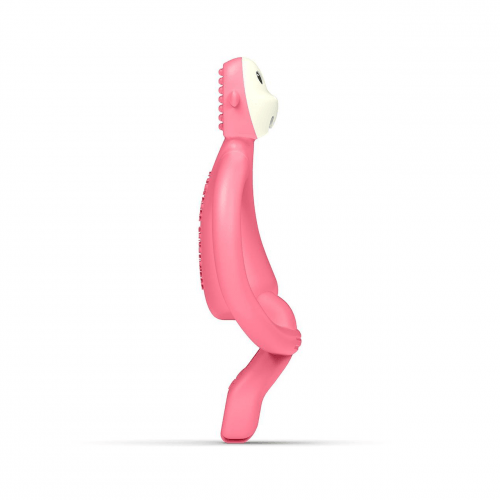 Прорезыватель для зубов Matchstick Monkey Обезьянка 11 см Розовый MM-ONT-018